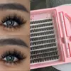 Conjunto de Cílios Postiços Transfronteiriços Grande Capacidade Série Wm Aumenta os Olhos Curvados Segmentados Enxerto Cílios Postiços Simulados