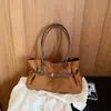 Bolso de hombro para mujer transfronterizo 2026 retro elegante moderno casual bandolera gran capacidad bolso tote simple