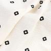Tela crepé estampada de crepé de doble capa babero de bebé pijama mameluco tela