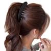 Pasador de plátano retro coreano para mujer 2024 Nuevo elegante clip horizontal para fijar el cabello de atrás Pasador de plátano