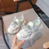 Zapatillas de Malla con Lazo para Niñas 2026 Nuevo Estilo Coreano Verano Zapatos de Playa para Niños Mayores Zapatos Casuales