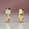 Pendientes de Alta Gama con Incrustaciones de Diamantes Transfronterizos, Pendientes Nuevos de Moda Super Brillantes, Pendientes Exquisitos Versátiles para Mujeres Que Hacen que las Caras Redondas Parezcan Más Delgadas