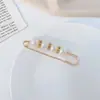 Cinchador de cintura para calças, alfinete de cintura, broche anti-exposição, broche de alta qualidade, joia de alfinete, fivela de broche de pérola