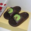 Chinelos Casuais de Verão para Casa, Fofos e Divertidos, Casal Maçã Vermelha e Verde, para Homens e Mulheres, Adequados para Banho e Uso no Quarto