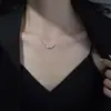 Libro Rojo Pequeño Estilo Mismo de Shijia Collar de Perlas para Mujer Plata de Ley S925 Lujo Accesible Cadena Clavicular de Perlas de Alto Gama de Nicho