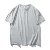Camiseta Funcional de Manga Corta para Hombre y Mujer para el Trabajo Suelta Cuello Redondo Casual Versátil Top Estilo Commuting 11938