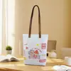 Bolsas de Lona Personalizadas con Impresión de Logo, Bolsas de Lona Publicitarias con Diseño Personalizado, Bolsas de Compras Ecológicas, Bolsas de Tela de un Solo Hombro