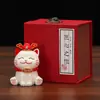 Nuevas figuras de gato dios de la fortuna, diseños de gatos de dibujos animados creativos y lindos, perfectas como regalo del Festival de Primavera o un pequeño detalle de agradecimiento para la inauguración de una nueva tienda, trayendo buena suerte y prosperidad