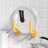 Nuevo Colgador de Elefante Pequeño en Forma de L, Estante de Almacenamiento y Organización para Cocina, Baño y Dormitorio del Hogar, Gancho Adhesivo Multifuncional, No Requiere Taladrar