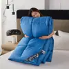 Colcha de algodón plumón otoño e invierno engrosada cálida núcleo de colcha doble de hotel ventas directas de fábrica colcha de regalo colcha de algodón para estudiantes dropshipping