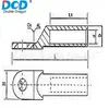 Calidad y cantidad garantizadas estándar de fábrica cable de cobre y aluminio nariz DTL-1-120 terminal de cobre y aluminio terminal de cobre y aluminio