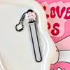 Lima de Uñas Gatito Lindo Lima de Uñas Lima Pulidora Tira de Lijado para Manicura Casera con Cadena Lima de Uñas Al por Mayor