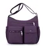 Bolsa transversal de nylon de grande capacidade, novo estilo para mulheres, bolsa de ombro popular para mulheres de meia-idade, bolsa casual para mães, bolsa de tecido 2026