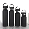 Copo Térmico Grande Boca Estilo Americano Amazon, Copo de Água Esportivo de Aço Inoxidável 304 de Grande Capacidade, Garrafa de Água para Ciclismo e Montanhismo ao Ar Livre