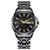 Sunkta/Lige Nuevo Moda Transfronteriza Simple Negocios Reloj de Cuarzo para Hombre Luminoso Impermeable Correa de Acero Reloj