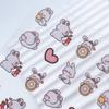 [Série tridimensional 3D] relevo realista celebridade da Internet mesmo estilo popular ins adesivos de unha adesivo joias de unha lote