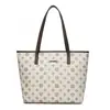 Bolsa Tote de Grande Capacidade, Bolsa com Monograma da Moda, Novo Modelo 2026 Feminino, Bolsa Estampada de Luxo Leve para Mães de Meia-Idade, Bolsa de Ombro