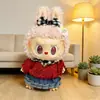 [Solo Ropa de Bebé] Ropa de Reemplazo para Muñeco de Peluche de Vinilo Labubu de 38 cm Falda Mokoko para Muñeco Labubu