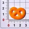 Brinquedos de comida em miniatura biscoitos realistas batatas fritas acessórios de resina presilhas de cabelo diy capas de celular acessórios de enfeite mini