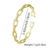 AliExpress novas joias femininas banhadas a ouro cobre pulseira em formato de coração geométrica ins popular joia fornecimento transfronteiriço