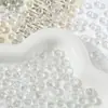 Cuentas de Rueda de Cristal Electrochapado Imitación Swarovski de Alto Brillo, Materiales de Accesorios para Abalorios de Cadena de Teléfono DIY Hecho a Mano