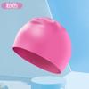 Gorro de Natación Personalizado 55g Estilo Adulto No Elástico Talla Extra Color Puro Gorro de Natación Universal de Silicona para Hombres y Mujeres