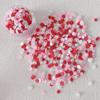 Venda por atacado flor de decoração de limo artificial flor quando flocos de neve frutas cerâmica macia patch dos desenhos animados acessórios diy unhas