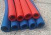 Aislamiento de caucho de color para tubería de agua PPR, calentador de agua solar, aislamiento ignífugo rojo y azul, funda de tubería de algodón, esponja anticongelante