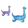 Nuevo Globo de Película de Aluminio con Forma de Dinosaurio Ensamblado 3D Juguete para Niños Globo Decorativo de Fiesta de Cumpleaños de Dinosaurio de Dibujos Animados
