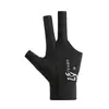 Guantes de Billar Transpirables de Alta Elasticidad para Tres Dedos, Antideslizantes, Absorbentes de Sudor, Resistentes al Desgaste, Adecuados para Billar Snooker y Bola 8, Específicamente para Salas de Billar