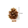 Piñas Naturales Decoraciones Navideñas Guirnalda DIY Hecha a Mano Accesorios Pino Americano Pino Local Manualidades con Piñas al por Mayor