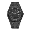 Relojes MISSFOX marca de alta gama estrellas diamante relojes de cuarzo para hombre moda reloj totalmente de diamante fabricantes