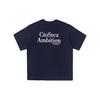 CTOSRCZ Camiseta de algodão estampada com logotipo original da moda nacional de alta qualidade, masculina e feminina, solta, verão, fresca, manga curta CT06