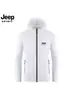 Jeep Spirit Jeep Chaqueta Fina Deportiva al Aire Libre con Capucha para Hombre Seda de Hielo Ropa con Protección Solar Verano UPF50+
