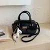Bolsa Feminina Listrada de Alto Padrão Transfronteiriça, Bolsa Fashionável com Design de Nicho 2026, Bolsa Transversal Versátil, Bolsa Almofada