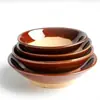 Chongqing Xiaomian Tazón Tazón Cerámica Loza Tazón Grueso Plato Tazón para Huevo al Vapor Granja Tazón para Triturar Vino Vajilla Tazón para Salsa Kou Rou Otro