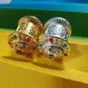 Estilo Étnico Chino Aleación Pintada Cubo Cuentas Joyería Accesorios Metálicos Adornos Colgantes Decorativos Regalos Temporada de Viajes Venta al por Mayor