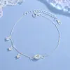 Pulsera Geométrica Ovalada de Zirconia de Plata Pura 999 para Mujer, Lujo Ligero, Sensación de Alta Gama, Joyería de Plata Versátil, Regalo para Novia