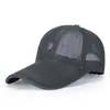 Gorra de Béisbol de Malla con Logo de Letra R Transfronteriza para Hombre, Gorra Transpirable de Sol para Verano, Sombrero Casual Versátil para Hombre para Exteriores