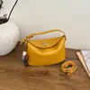 Bolsa Yuanbao Transfronteriza para Mujer 2026 Verano Nuevo Estilo Bolso de Mano Bolso de Luna Creciente para Mujer Gama Alta Nicho Bolso de Hombro Cruzado para Viaje