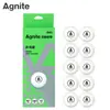 Angnet F2396W_Pacote com 10 Bolas de Tênis de Mesa (Branco) (Caixa)