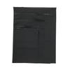 Explosiones de comercio electrónico transfronterizo color bolsa con cremallera esmerilada bolsa de embalaje negra mate color albaricoque bolsa universal bolsa de plástico gris