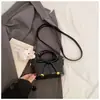Bolso Cruzado Pequeño Elegante con Lazo de Moda 2026 Primavera Nuevo Color Sólido Único Casual de Alto Valor