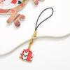 Adornos para teléfono con forma de caja de regalo pequeña de Navidad transfronteriza, colgante de Papá Noel, mini cadena para teléfono, colgante de joyería para mujer