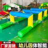 Valla hinchable jardín de infancia cuerpo clase inteligente accesorios oruga divertido equipo de juego para entrenamiento de desarrollo al aire libre