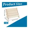 Estante de Almacenamiento para Tarjetas de Felicitación y Postal de Madera Transfronterizo Vitrina de Escritorio Estante de Almacenamiento Simple de Madera para Uso Doméstico Manualidad Artística