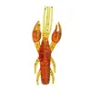 Nova isca Luya camarão verme de formato especial lagosta larvas de cauda dupla larvas de cauda florida isca artificial biônica atacado pacote de kg