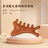 Pente de Massagem Corporal Completa de Sândalo Meridian Pente para Cabeça Pente de Dentes Largos Artefato de Terapia Capilar Pente de Cinco Dentes Raspador Pente de Madeira Pente de Massagem