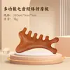 Pente de Massagem Meridianos de Sândalo, Pente Meridianos da Cabeça, Pente de Dentes Largos, Artefato de Terapia Capilar, Pente de Cinco Dentes, Pente de Madeira, Pente de Massagem Meridianos