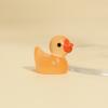 Patos Luminous Coloridos Acessórios de Resina DIY Ornatos de Patinho Amarelo Gradiente Brilhante Animais em Miniatura